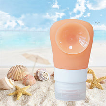 Makeup Refillable Bottles 38ml/60ml/90ml Travel Packing Ssilicone Press Bottles Set Lotion Shampoo Bath Container