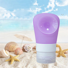 Makeup Refillable Bottles 38ml/60ml/90ml Travel Packing Ssilicone Press Bottles Set Lotion Shampoo Bath Container