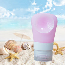 Makeup Refillable Bottles 38ml/60ml/90ml Travel Packing Ssilicone Press Bottles Set Lotion Shampoo Bath Container