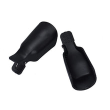 10pc Wearable Acrylic Plastic Nail Art Soak Off Cap Clip UV Gel Polish Remover Wrap Tool Fast Shipping