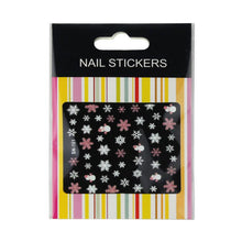 Xmas 3D Nail Art Stickers Decals Decorations Snowflake Bows Snowman Design DIY Decoration Xmas Gift