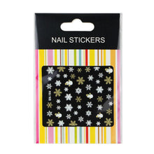 Xmas 3D Nail Art Stickers Decals Decorations Snowflake Bows Snowman Design DIY Decoration Xmas Gift