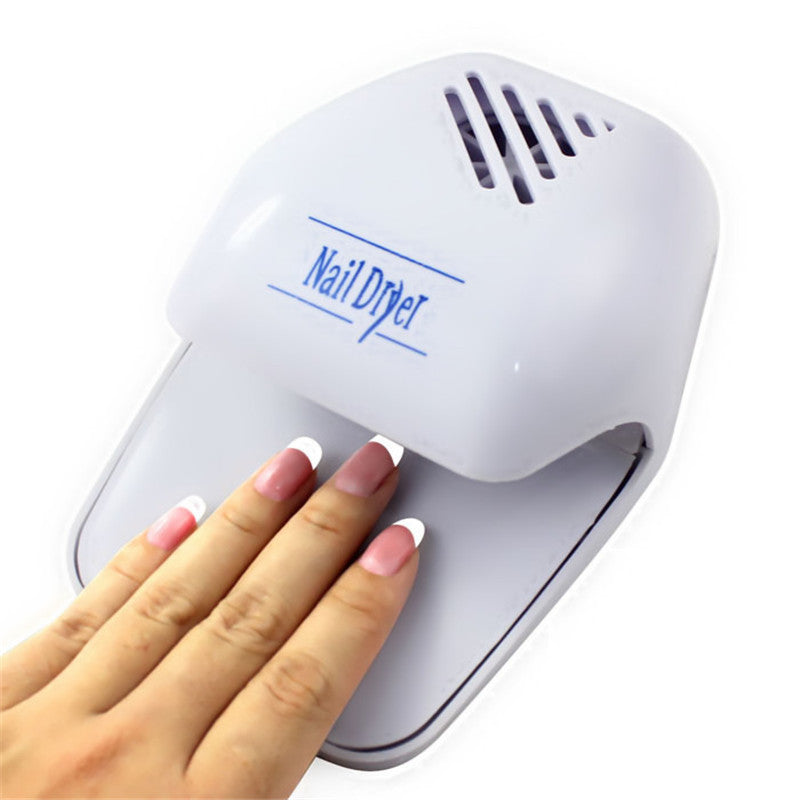 Fashion Portable Hand Finger Toe Nail Art Polish Paints Dryer Blower Mini Tool Lucky
