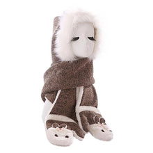 Warm And Hats Scarves Gloves Three-Piece Children's Bunny Boys And Girls Gift