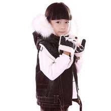 Warm And Hats Scarves Gloves Three-Piece Children's Bunny Boys And Girls Gift