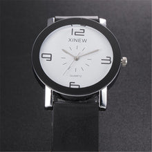 XIMen's Casual Quartz Dial Hour Digital Clock Leather Quartz Wrist Watch Round Case Unique Couple Gift Clock