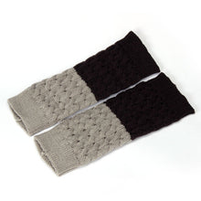 Amazing Patchwork Color Knitted Leg Warmers for Women Boot Socks Cover for Girl Women