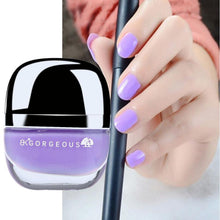 Charming Women Sweet Girl Color Long Lasting Liquid Manicure Soak-off lacquer Nail Art Tape Magic Nail Polish finger