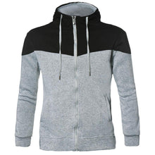 Fashion Suit Men's Warm Zip Up Hooded Hoodies Sweatshirt Slim Fit Coats Tops Outwear Men's Tracksuits Moleton