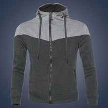 Fashion Suit Men's Warm Zip Up Hooded Hoodies Sweatshirt Slim Fit Coats Tops Outwear Men's Tracksuits Moleton