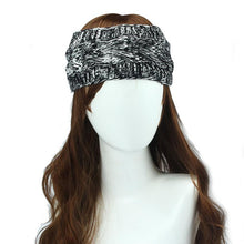 Women Ear Warmer Headwrap Double Color Headband Knit Flower Hairband Fast Shipping & Drop Shipping