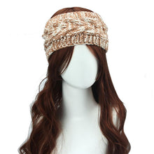 Women Ear Warmer Headwrap Double Color Headband Knit Flower Hairband Fast Shipping & Drop Shipping