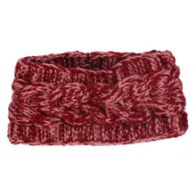 Women Ear Warmer Headwrap Double Color Headband Knit Flower Hairband Fast Shipping & Drop Shipping
