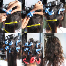 10pc Curler Makers Soft Foam Bendy Twist Curls DIY Styling Hair Rollers Curlers ClingShippping