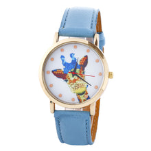 Women Deer Pattern Fashion PU Leather Band Analog Quartz Vogue Wrist Watches Watch