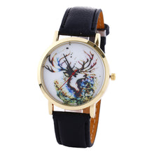 Women Men Fashion PU Leather Band Analog Quartz Vogue Wrist Watches Watch