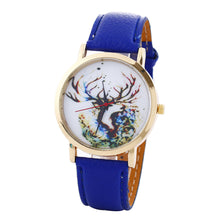 Women Men Fashion PU Leather Band Analog Quartz Vogue Wrist Watches Watch
