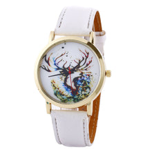 Women Men Fashion PU Leather Band Analog Quartz Vogue Wrist Watches Watch