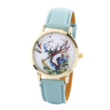 Women Men Fashion PU Leather Band Analog Quartz Vogue Wrist Watches Watch
