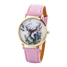 Women Men Fashion PU Leather Band Analog Quartz Vogue Wrist Watches Watch