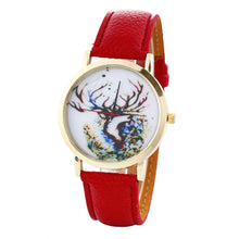 Women Men Fashion PU Leather Band Analog Quartz Vogue Wrist Watches Watch