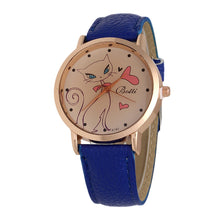 Cartoon Watch Women Fashion Casual Watch Little Cat Pattern Wristwatch Quartz Dress Vogue Watches reloj mujer