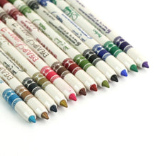Fashion Woman 12 Colors Glitter Lip liner Eye Shadow Eyeliner Pen Cosmetic Makeup Set