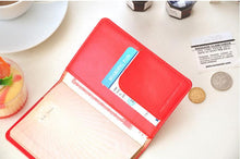 Passport Cover Artificial Leather Women's Men's Travel Passort Holder Protector Wallet Business Card Holder
