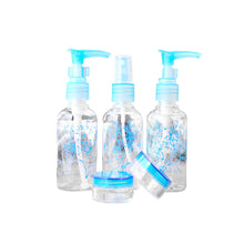 Portable Mini 5pc Travel Camping Perfume Lotion Cream Empty Bottle Sample Holder Cosmetic Bottles Fast Shipping