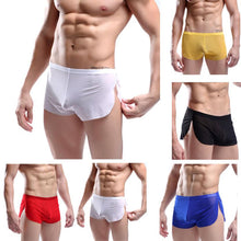 Underwear Men Sexy Comfy Shorts Cotton Fashion Mens Boxer Sexy Man//Gay/Boy Underpants Cueca Boxer