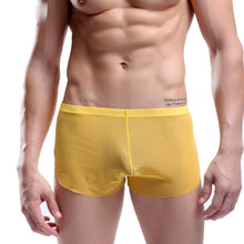 Underwear Men Sexy Comfy Shorts Cotton Fashion Mens Boxer Sexy Man//Gay/Boy Underpants Cueca Boxer