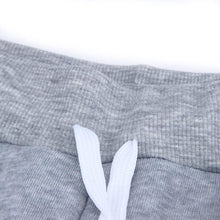 Women Sexy Zipper Leisure Round Neck Sweater Fleece T-shirt and Trousers Two Pieces Suit Cloth