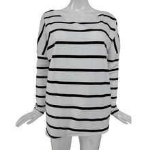 Women's Tops Fashion Casual Long Sleeve Stripe Tops Slim T-shirt Women Tee Shirt Poleras Harajuku