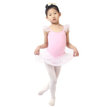 Kid Girl Gymnastics Dance Leotard Clothes Dress Children Ballet Tutu Dresses 4-11Y
