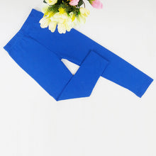 Kid Girls Solid Candy Color Warm Pants Children Tights Trousers Underpants