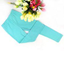 Kid Girls Solid Candy Color Warm Pants Children Tights Trousers Underpants