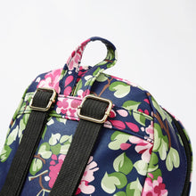 Korean Women Floral Backpack  Floral Printing Backpack For Teenage Girls School Bags For Teenagers Nylon Mochilas