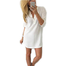 Long Sleeve V-Neck Button Sexy Knitted Dress Sweater Dress Women Casual Bodycon Sweater Dress Vestidos GV347