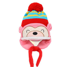 Lovely kids baby Hat Fashion Warm Kid Baby Girl Boy Ear Thick Knit Beanie Cap Hat Baby Beanies Accessories