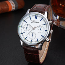 Luxury Relojes hombre Mens Watch Retro Design Leather Band Analog Alloy Quartz Wrist Watch clock men Feida