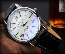 Luxury Leather Watches Men Waterproof Fashion Casual Sports Quartz Watch Dress Business Wrist Watch Hour for Men