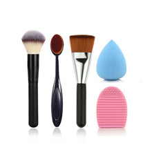 Makeup Brush Set Synthetic Professional Makeup Brushes Foundation Powder Blush Eyeliner Brushes Pincel Puff Maquiagem LE3
