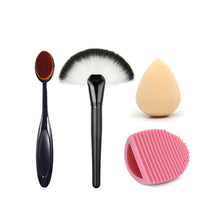 Makeup Brush Set Synthetic Professional Makeup Brushes Foundation Powder Blush Eyeliner Brushes Pincel Puff Maquiagem LE3