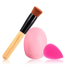Makeup Brush Set Synthetic Professional Makeup Brushes Foundation Powder Blush Eyeliner Brushes Pincel Puff Maquiagem LE3
