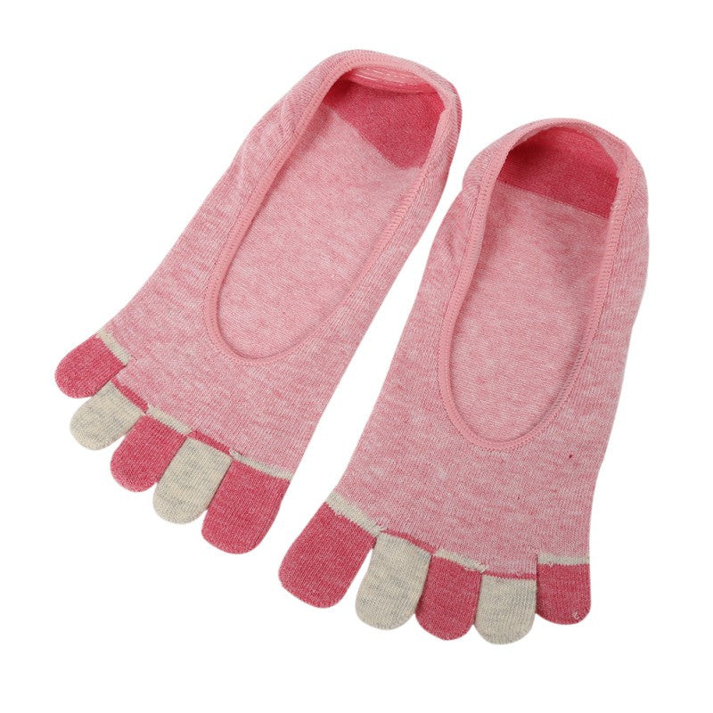 Meias Women Ankle Socks Dance Five Fingers Socks Non Slip Calcetines Ciclismo Fitness Warm Harajuku LE3