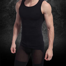 Men Muscle Fitted Body Shaper Boy Tight Stretch Vest Shirt Shapewear Casual Slimming Underwear