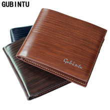 Men Wallets leather Bifold purse with coin pocket black brwon wallet Men Card Cash Holder bag multifunction
