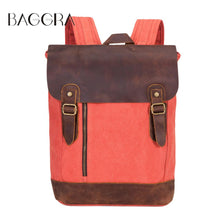 Men Women Canvas Backpack Vintage Large Capacity Daypack Zipper Casual Laptop Bag College Student Schoolbag Mochilas Mujer