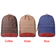 Men Women Canvas Backpack Vintage School Bag Large Capacity Zipper Casual Laptop Bag Travel Ruchsack khaki Mochilas Feminina