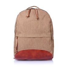 Men Women Canvas Backpack Vintage School Bag Large Capacity Zipper Casual Laptop Bag Travel Ruchsack khaki Mochilas Feminina